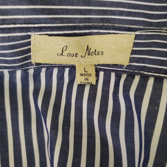 Lite Weight Button Down Shirt Dress - Picture 2 of 2